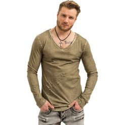 T-shirty męskie: Koszulka w kolorze khaki