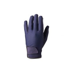 Rękawiczki Basic jr granat. Niebieskie rękawiczki damskie marki FOUGANZA. Za 29,99 zł.