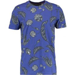 Ted Baker GRIFON FLORAL PRINT Tshirt z nadrukiem dark blue. Niebieskie koszulki polo męskie Ted Baker, m, z nadrukiem, z bawełny. Za 299,00 zł.