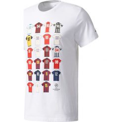 Adidas Koszulka męska CL History biała r. S (BP7276). Białe koszulki sportowe męskie Adidas, m. Za 87,38 zł.