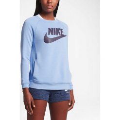 Topy sportowe damskie: Nike Koszulka damska NSW Modern CRW GX1 niebieska r. M (842435 450-S)