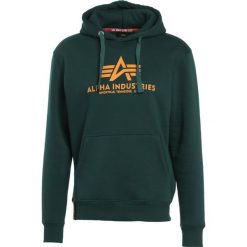 Bejsbolówki męskie: Alpha Industries BASIC HOODY Bluza z kapturem dark petrol