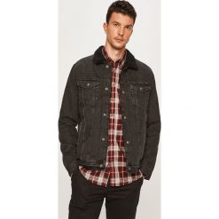 Jack & Jones - Kurtka jeansowa. Szare płaszcze męskie Jack & Jones, s, bez wzorów, z bawełny, krótkie, bez kaptura. W wyprzedaży za 299,90 zł.
