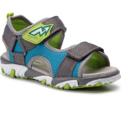 Sandały SUPERFIT - 4-09172-26 S Grau/Blau. Szare sandały chłopięce Superfit, z tworzywa sztucznego, bez zapięcia. W wyprzedaży za 189,00 zł.