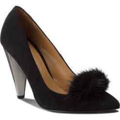 Półbuty SOLO FEMME - 34302-01-020/000-04-00 Czarny. Czarne creepersy damskie Solo Femme, ze skóry, eleganckie, na obcasie. Za 359,00 zł.