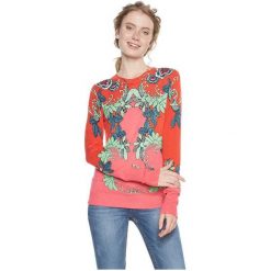 Desigual Sweter Damski Jers Cristicuchi Deep Sea Coral 18wwjfcg 7062 (Rozmiar L). Niebieskie swetry klasyczne damskie marki Desigual, l. W wyprzedaży za 316,00 zł.