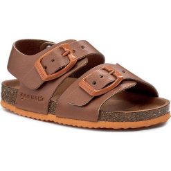 Sandały GARVALIN - 172346 Cuero (Mat). Brązowe sandały chłopięce marki Garvalin, z materiału. Za 139,00 zł.