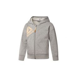 Bluzy Dziecko Reebok Sport Bluza z kapturem Girls Full Zip. Szare bez kategorii marki Reebok Sport, z kapturem. Za 159,00 zł.