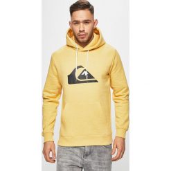 Quiksilver - Bluza. Niebieskie bluzy męskie Quiksilver, m, z nadrukiem, z bawełny, z kapturem, bez rękawów, z kapturem. Za 229,90 zł.