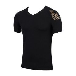 Koszulka męska Emporio Armani 1117609A725. Koszulki męskie Emporio Armani, m, bez wzorów, bez kołnierzyka, bez rękawów. Za 219,00 zł.