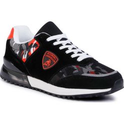 Sneakersy LAMBORGHINI - E0XVBSD2 71463 LE7. Czarne sneakersy męskie Lamborghini, na co dzień, bez wzorów, ze skóry, klasyczne, bez zapięcia. W wyprzedaży za 439,00 zł.