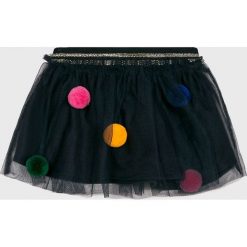 Blukids - Spódnica dziecięca 68-92 cm. Niebieskie spódniczki dziewczęce Blukids, bez wzorów, z bawełny, mini, rozkloszowane. W wyprzedaży za 39,90 zł.