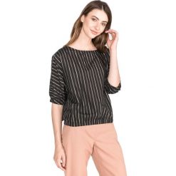 TWINSET Top Czarny. Czarne bluzki damskie Twinset, s, w paski, z elastanu, bez kołnierzyka, bez rękawów. Za 728,95 zł.