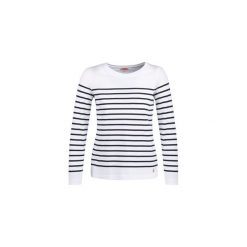 T-shirty z długim rękawem Armor Lux YARIL. Białe t-shirty damskie Armor lux, s, bez wzorów, bez kołnierzyka. Za 153,30 zł.