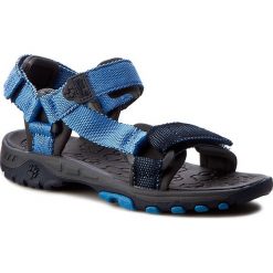 Sandały JACK WOLFSKIN - Kids Seven Seas 4003392 Wave Blue M. Niebieskie sandały chłopięce marki Jack Wolfskin, z materiału, na rzepy. W wyprzedaży za 99,00 zł.
