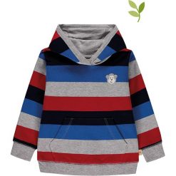 Bluza ze wzorem. Bluzy niemowlęce Mother Nature & Me, w paski, z bawełny, bez rękawów, bez kaptura. W wyprzedaży za 92,95 zł.