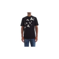 T-shirty z krótkim rękawem Selected 16059604 CHIEF. Czarne t-shirty męskie Selected, m, bez wzorów, bez kołnierzyka, krótkie. Za 46,96 zł.