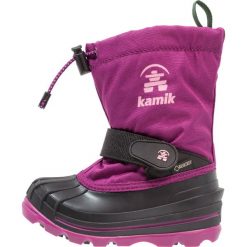 Kamik WATERBUG Śniegowce purple. Fioletowe buty zimowe damskie marki Kamik, z materiału. W wyprzedaży za 319,20 zł.