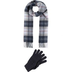Szaliki damskie: Barbour SCARF AND GLOVE SET Szal navy tartan