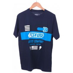 FOX T-Shirt Chłopięcy Osage Ss Tee 140 Ciemnoniebieski. Niebieskie t-shirty chłopięce marki FOX. W wyprzedaży za 69,00 zł.