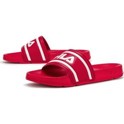 FILA MORRO BAY SLIPPER 2.0 > 1010930-40V. Pomarańczowe klapki męskie Fila, bez wzorów, z materiału. Za 89,99 zł.