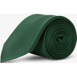 Mc Earl - Krawat jedwabny męski, zielony. Zielone krawaty męskie Mc Earl, bez wzorów, z jedwabiu, eleganckie. Za 99,95 zł.