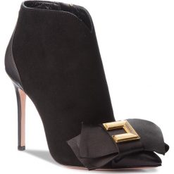 Botki ELISABETTA FRANCHI - SA-14F-86E2 Nero 110. Czarne botki damskie skórzane marki Elisabetta Franchi. Za 2399,00 zł.