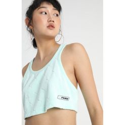 Fenty PUMA by Rihanna Top bay. Zielone koszulki damskie marki Fenty PUMA by Rihanna, m, bez wzorów, z bawełny, bez kołnierzyka. Za 459,00 zł.
