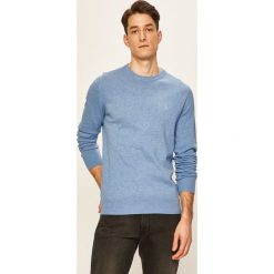 Izod - Sweter. Zielone swetry męskie IZOD, s, bez wzorów, z bawełny, z okrągłym kołnierzem, bez kaptura. W wyprzedaży za 79,90 zł.