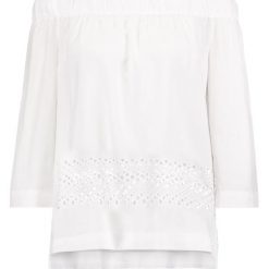 Bluzki damskie: Selected Femme SFCHARLINE Bluzka snow white