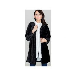 Kurtka K309 Czarny. Czarne kurtki damskie Lenitif, xl, bez wzorów, eleganckie, bez kaptura. Za 229,00 zł.