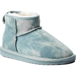 Buty EMU AUSTRALIA - Stinger Denim Micro W11376 Light Denim Distress. Niebieskie kozaki damskie EMU Australia, z denimu, na niskim obcasie. W wyprzedaży za 339,00 zł.