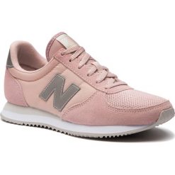 Sneakersy NEW BALANCE - WL220TE Różowy. Różowe półbuty damskie New Balance, z zamszu. W wyprzedaży za 209,00 zł.