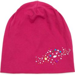 Czapka damska beanie Kolorowe Szkiełka różowa. Szare czapki zimowe damskie marki Art of Polo, z wełny. Za 36,52 zł.