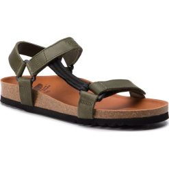 Sandały SCHOLL - Heaven Ad F23009 1043 390 Olive. Zielone klapki damskie Scholl, ze skóry. Za 229,00 zł.