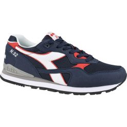 Diadora N.92 101-173169-01-C2074 buty sneakers męskie granatowe 45. Białe buty sportowe męskie Diadora, na lato, ze skóry, bez zapięcia. Za 279,99 zł.
