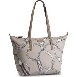 Torebka LAUREN RALPH LAUREN - Merrimack 431743172003 Alpaca Sig Belting Print. Szare torebki klasyczne damskie marki Lauren Ralph Lauren, bez wzorów, ze skóry ekologicznej, na ramię, bez dodatków. Za 569,00 zł.