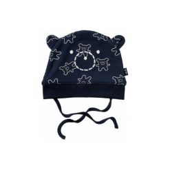 Staccato Boys Czapeczka dark navy - niebieski - Gr.Niemowlę (0 - 6 miesięcy). Niebieskie czapeczki niemowlęce marki Staccato, z aplikacjami, z bawełny. Za 25,00 zł.