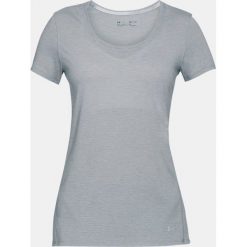 Topy sportowe damskie: Under Armour Koszulka damska Threadborne Streaker szara r. L (1271517-036)