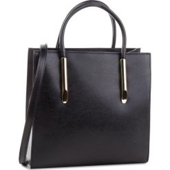 Torebka KAZAR - Lexie 36315-01-00 Black. Czarne torebki klasyczne damskie Kazar, w paski, ze skóry. Za 849,00 zł.