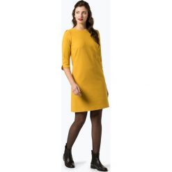 More & More - Sukienka damska, żółty. Żółte sukienki damskie marki More & More, na co dzień, z nadrukiem, bez kołnierzyka, bez rękawów, proste. Za 399,95 zł.