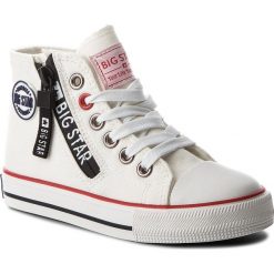 Trampki dziewczęce: Trampki BIG STAR – AA374076 White