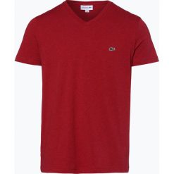 T-shirty męskie: Lacoste – T-shirt męski, czerwony