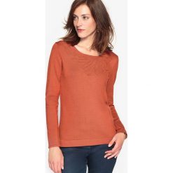 Swetry damskie: Sweter z fantazyjnej dzianiny