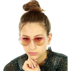 Okulary przeciwsłoneczne w kształcie serca mazzini love czerwony. Czerwone okulary przeciwsłoneczne damskie LOOKS STYLE EYEWAER. W wyprzedaży za 64,90 zł.