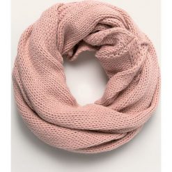 Answear - Komin. Różowe chusty damskie ANSWEAR, bez wzorów, z dzianiny. Za 49,90 zł.