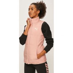Puma - Bezrękawnik. Różowe kurtki damskie Puma, s, bez wzorów, z poliesteru, bez kaptura. Za 289,90 zł.