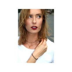 Bransoletka Spinel Metalizowany Trio złoto. Czarne bransoletki damskie na nogę marki Brazi druse jewelry, srebrne. Za 200,00 zł.