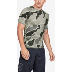 Under Armour HeatGear® Koszulka Szary. Szare podkoszulki męskie Under Armour, s, bez wzorów, z elastanu, z krótkim rękawem. Za 188,95 zł.