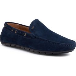 Mokasyny WOJAS - 10047-66 Granatowy. Niebieskie mokasyny męskie Wojas, ze skóry. Za 299,00 zł.